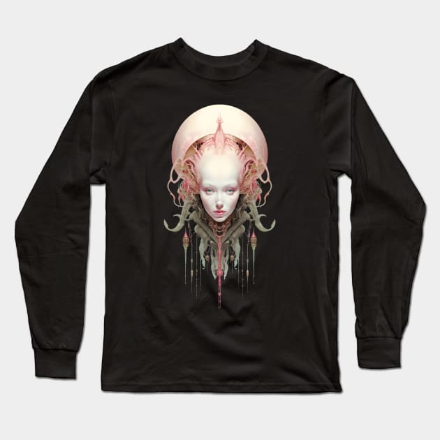 Alien Queen of Dreams Long Sleeve T-Shirt by AlienQueenApparel